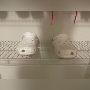 White Crocs